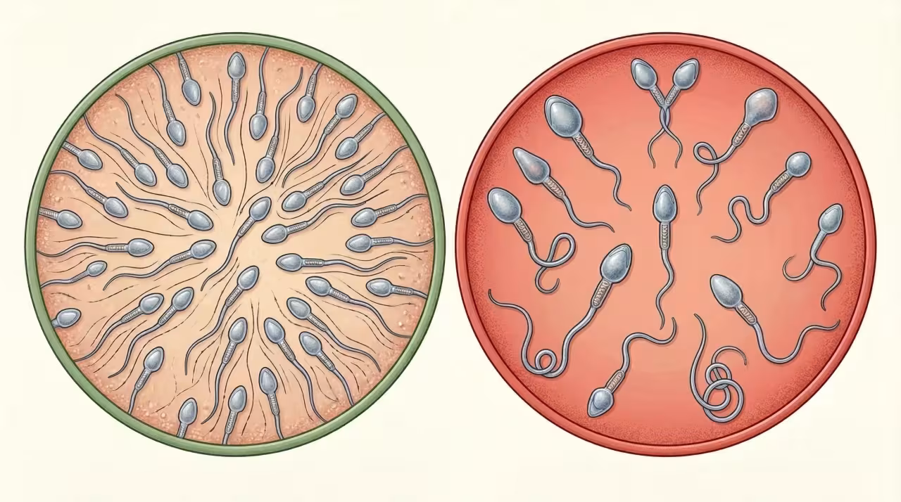 Asthenozoospermia, Oligozoospermia, and Teratozoospermia